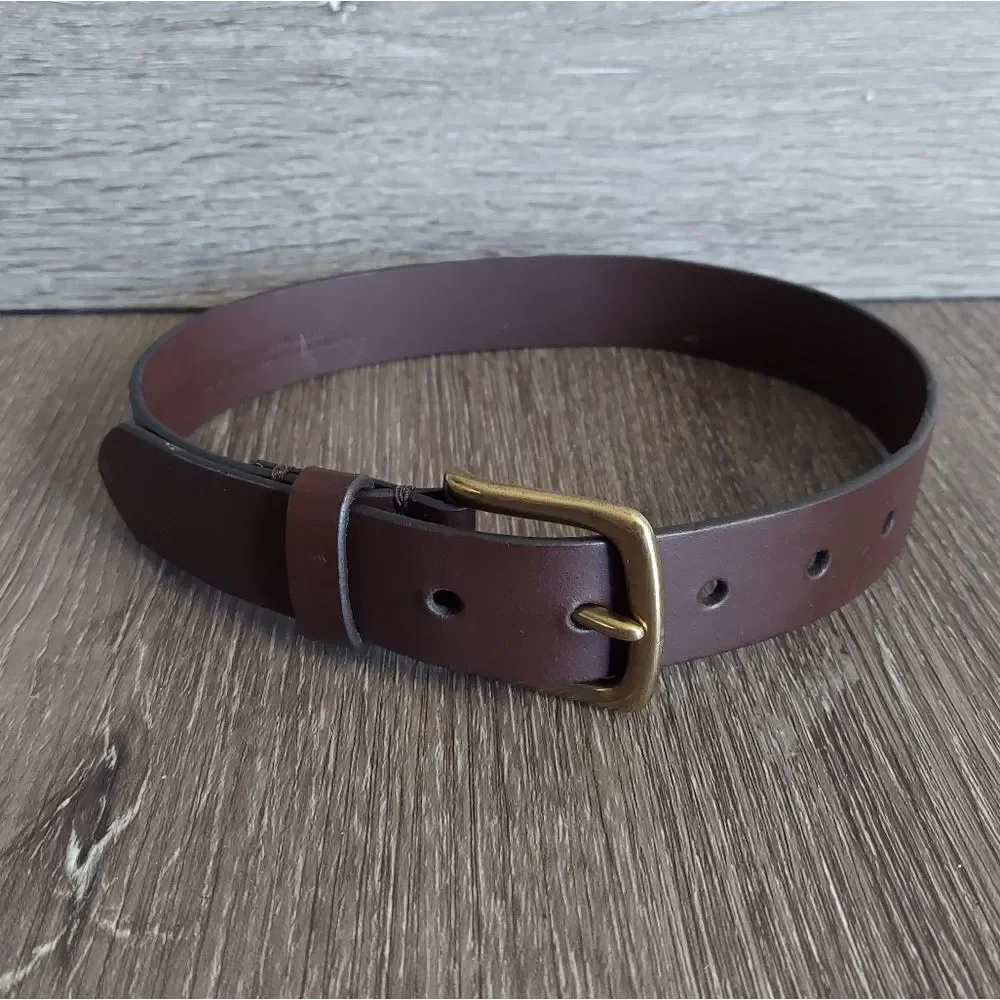 Gap Kids Brown Bonded Leather Belt Small